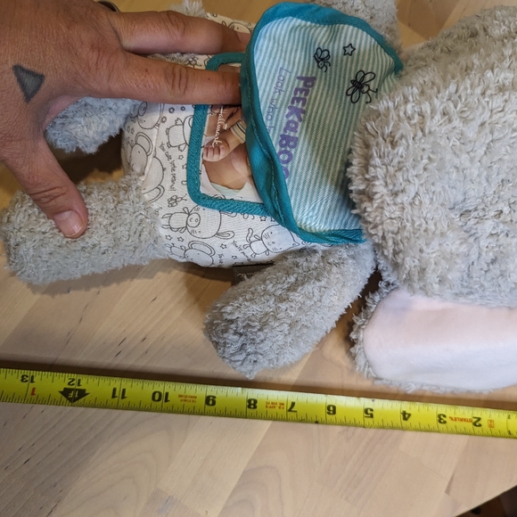 Hallmark peekaboo elephant recordable plush - Picture 6 of 8